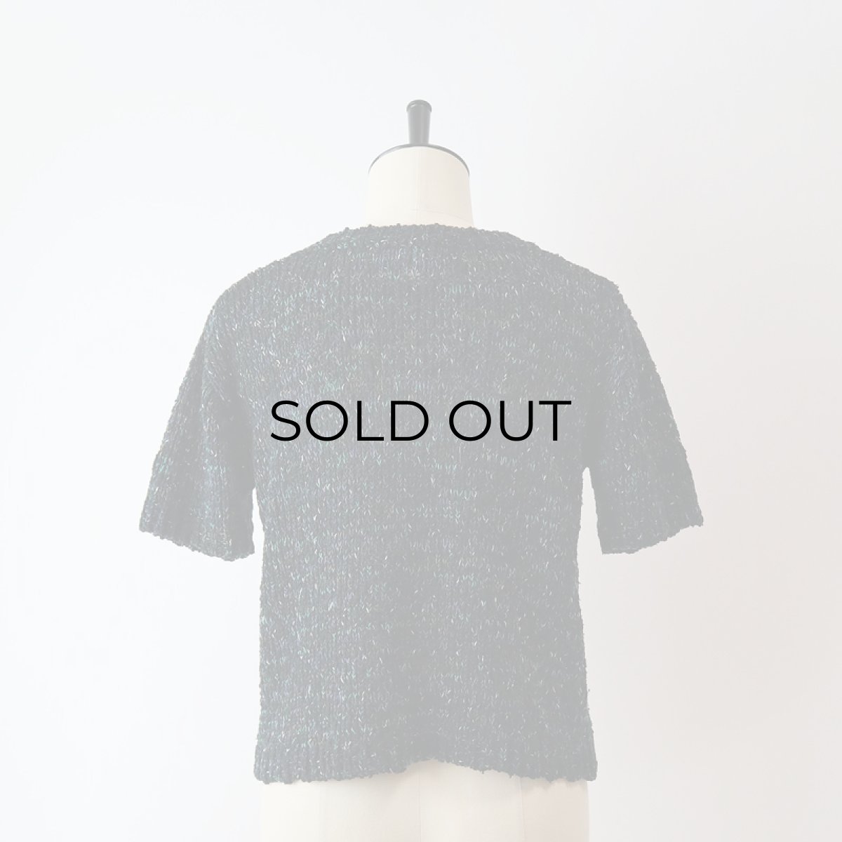 画像3: COUNTY-SEAT ACRYLIC MIX COLOR KNIT S/S SWEATER (3)