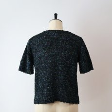 画像3: COUNTY-SEAT ACRYLIC MIX COLOR KNIT S/S SWEATER (3)