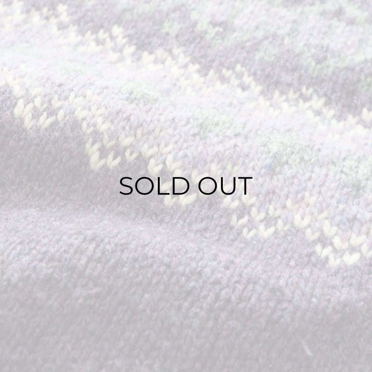 画像7: OLD UNKNOWN BRAND WOOL HAND KNIT SWEATER (7)