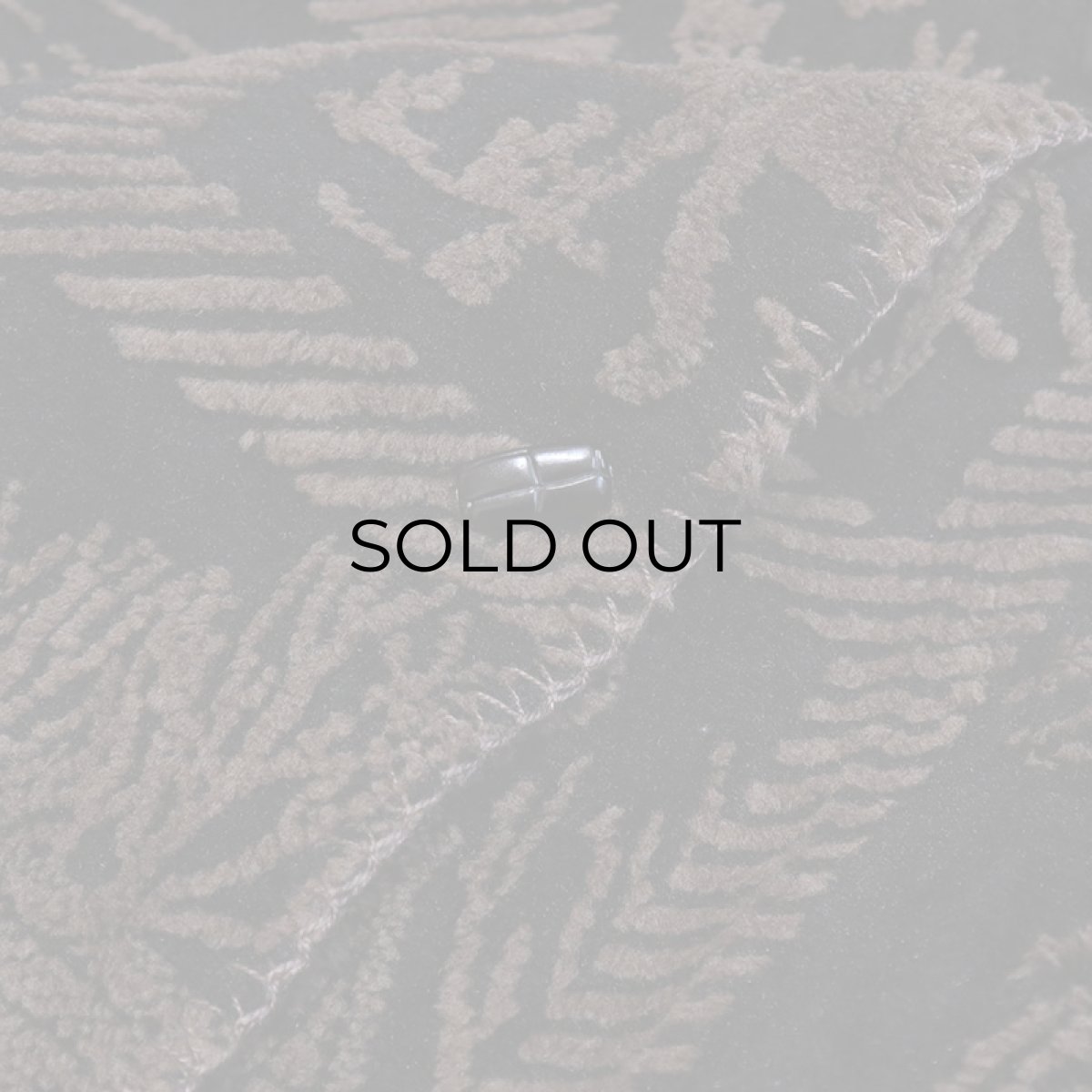 画像8: CBO NEW YORK JACQUARD BOA FLEECE HOODED OVER COAT (8)