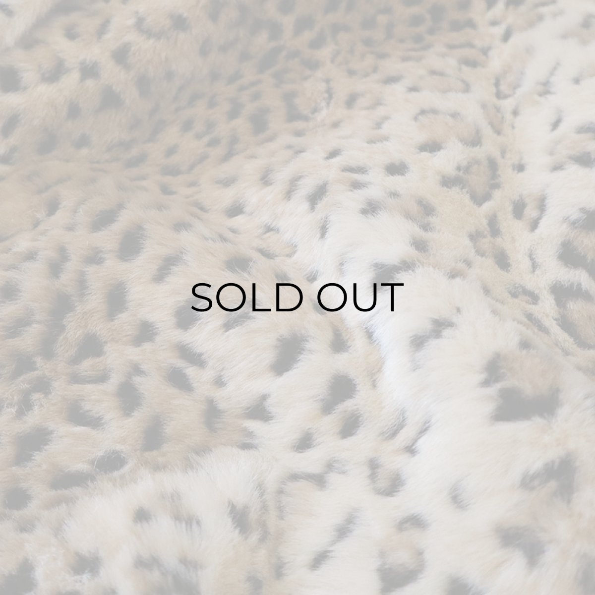 画像8: OLD UNKNOWN BRAND LEOPARD PATTERN FAKE FUR COAT (8)