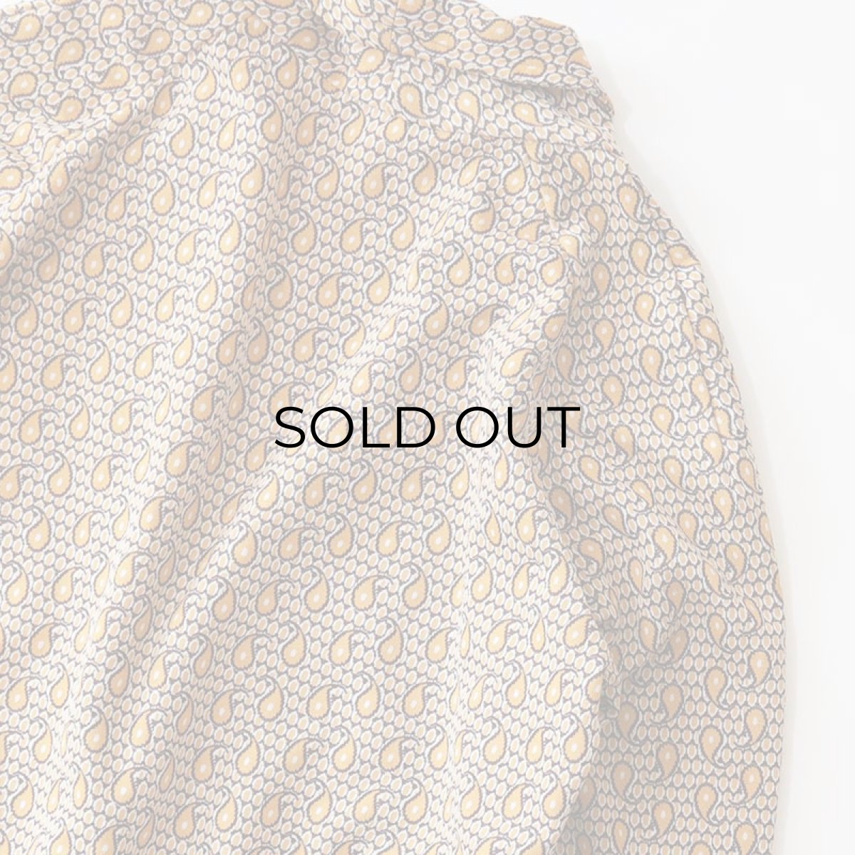 画像6: 〜70's UNKNOWN BRAND ALL OVER JACQUARD 3/4 SLEEVE ROBE (6)