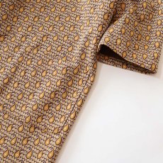 画像4: 〜70's UNKNOWN BRAND ALL OVER JACQUARD 3/4 SLEEVE ROBE (4)