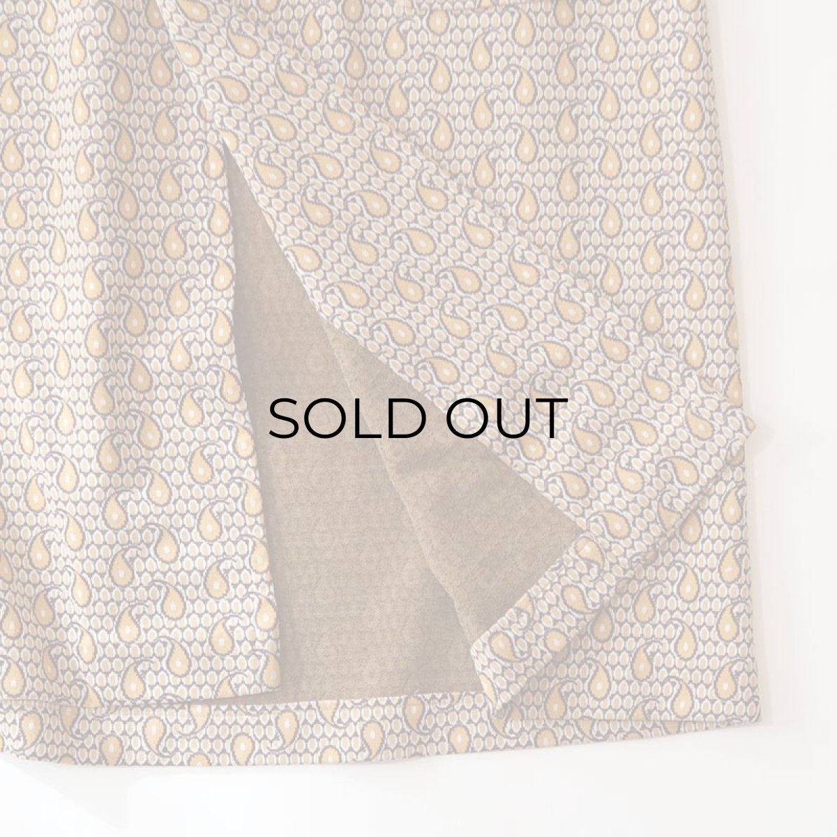 画像5: 〜70's UNKNOWN BRAND ALL OVER JACQUARD 3/4 SLEEVE ROBE (5)