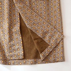 画像5: 〜70's UNKNOWN BRAND ALL OVER JACQUARD 3/4 SLEEVE ROBE (5)