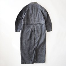 画像6: OLD PIONEER WEAR BLACK DENIM DUSTER COAT (6)