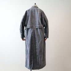 画像3: OLD PIONEER WEAR BLACK DENIM DUSTER COAT (3)