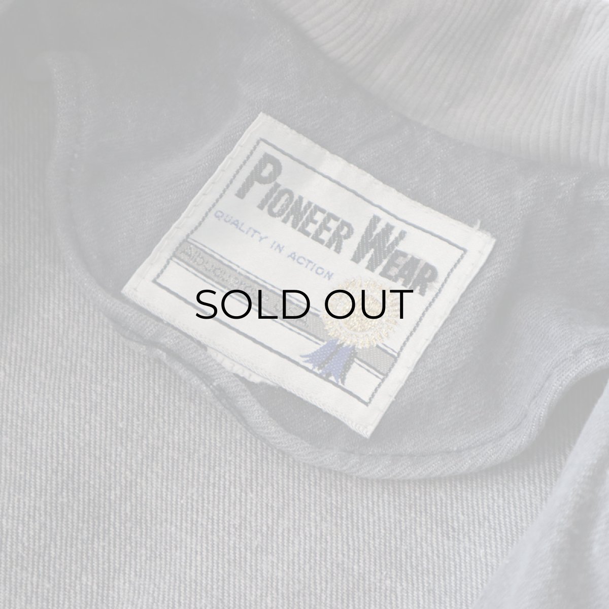 画像11: OLD PIONEER WEAR BLACK DENIM DUSTER COAT (11)