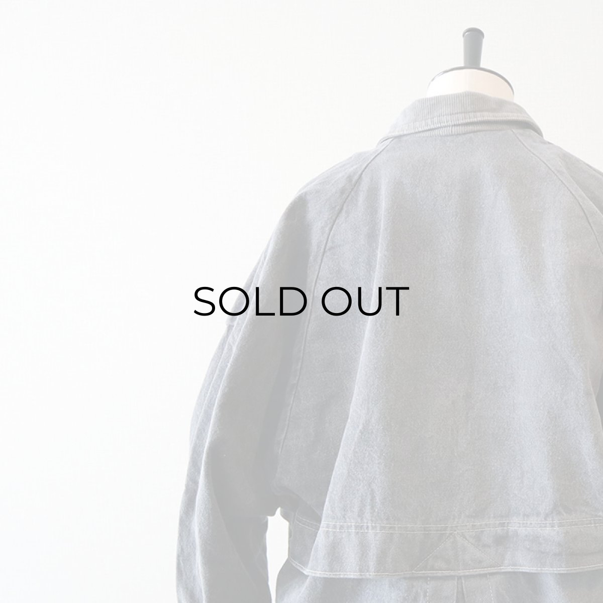 画像16: OLD PIONEER WEAR BLACK DENIM DUSTER COAT (16)