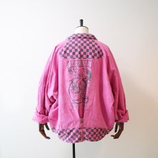 画像14: 80's BANDIERA COTTON HALF ZIP PULLOVER DESIGN BLOUSON (14)