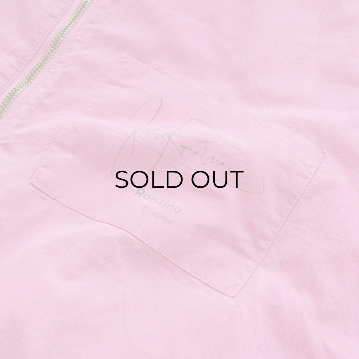 画像6: 80's BANDIERA COTTON HALF ZIP PULLOVER DESIGN BLOUSON (6)