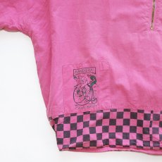 画像3: 80's BANDIERA COTTON HALF ZIP PULLOVER DESIGN BLOUSON (3)