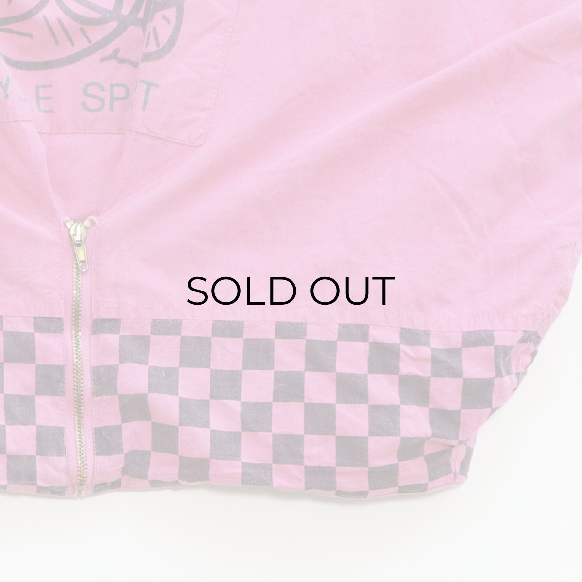 画像8: 80's BANDIERA COTTON HALF ZIP PULLOVER DESIGN BLOUSON (8)