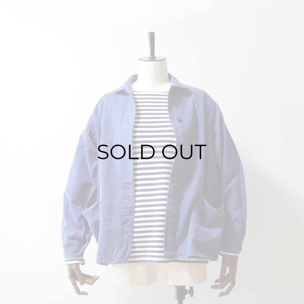 画像9: OLD FRITZ Schneider K.G. COTTON TWILL GERMAN WOMEN'S WORK JACKET (9)