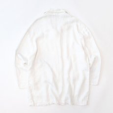 画像3: rosa rosam LINEN W-BREASTED OVER SIZE JACKET "MADE IN FRANCE" (3)