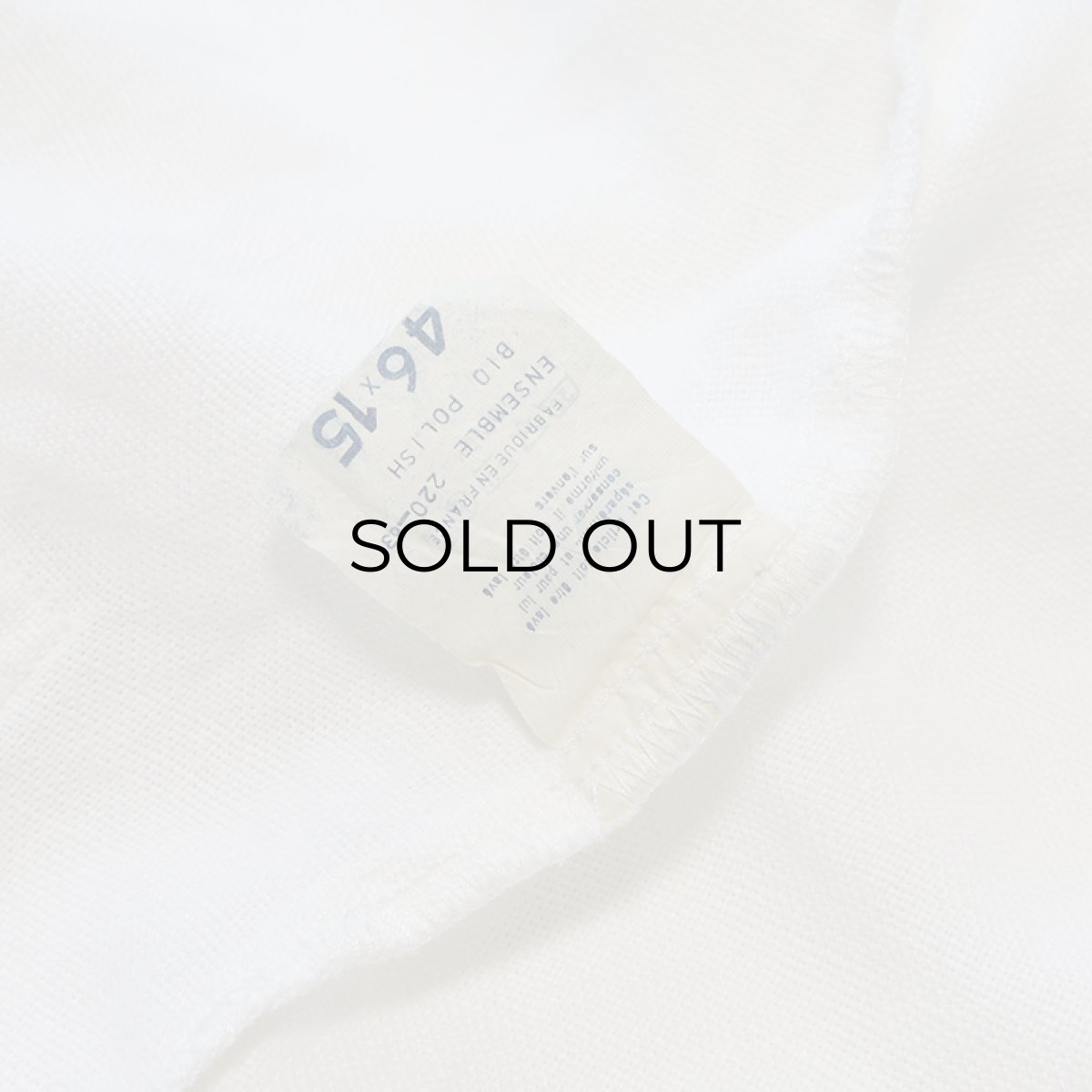 画像8: rosa rosam LINEN W-BREASTED OVER SIZE JACKET "MADE IN FRANCE" (8)