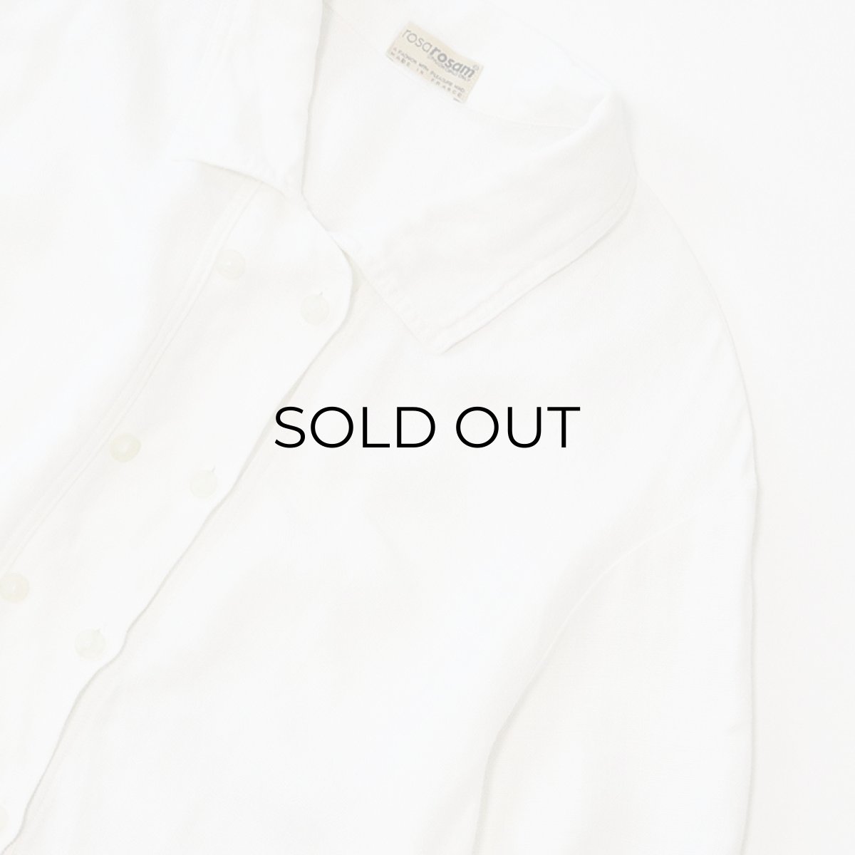 画像4: rosa rosam LINEN W-BREASTED OVER SIZE JACKET "MADE IN FRANCE" (4)