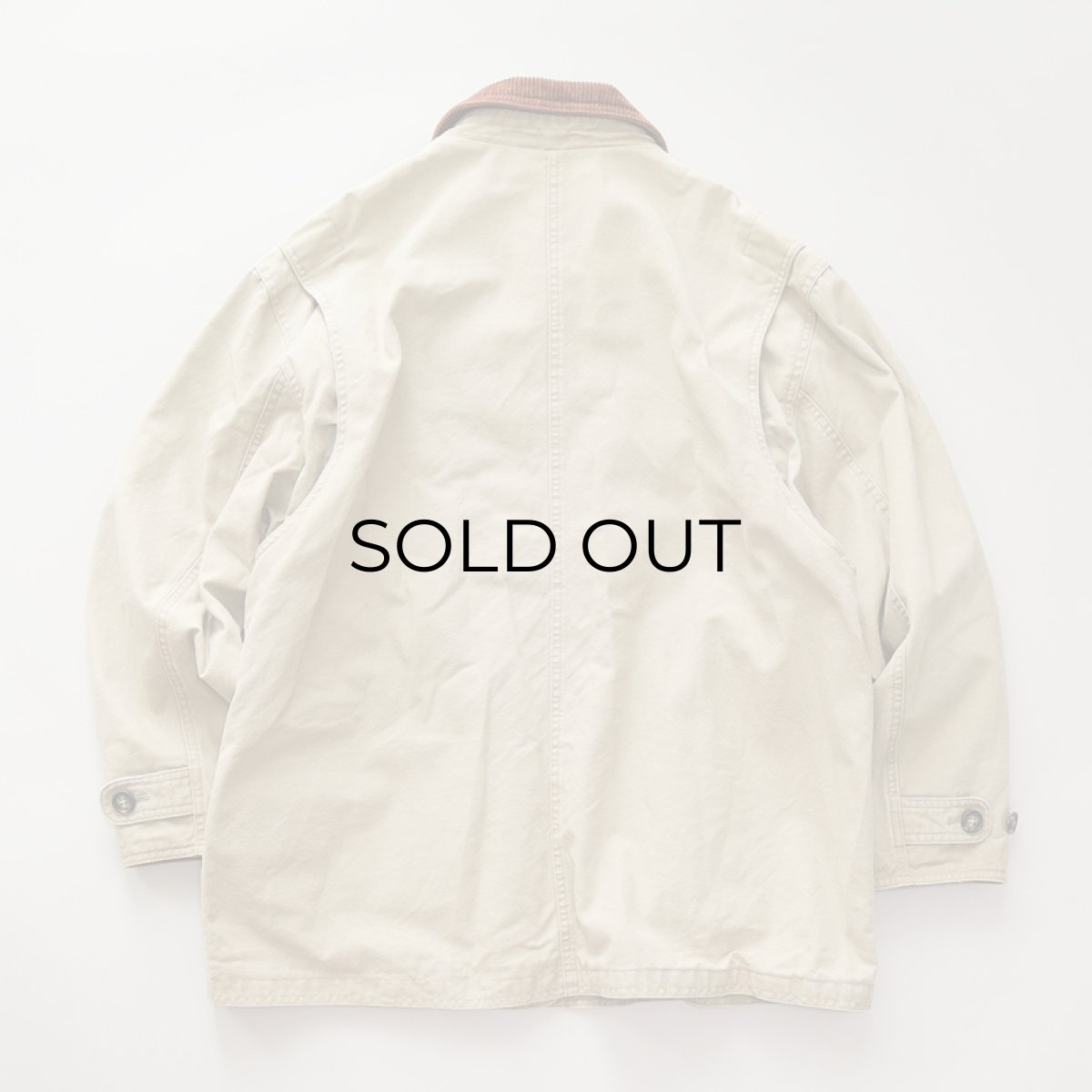 画像3: 〜90's LANDS' END COTTON CANVAS WOMEN'S HUNTING style JACKET (3)