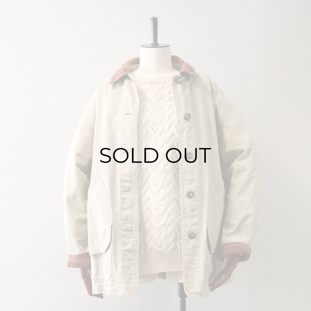 画像13: 〜90's LANDS' END COTTON CANVAS WOMEN'S HUNTING style JACKET (13)