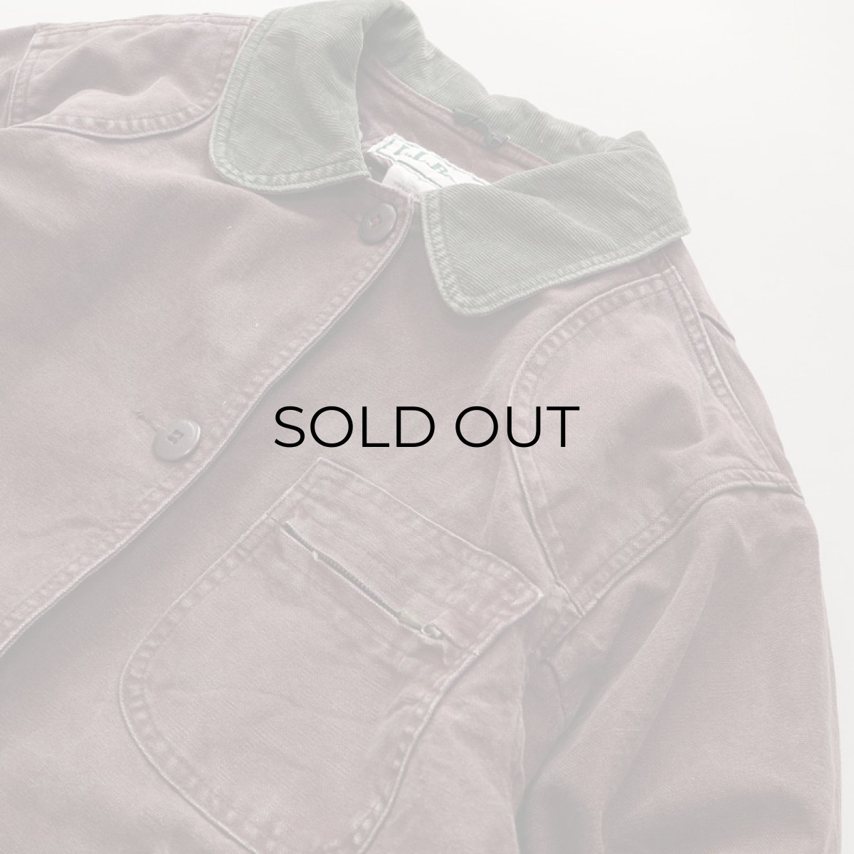 画像5: 〜90's L.L. BEAN COTTON CANVAS WOMEN'S HUNTING style JACKET with PRIMALOFT LINER (5)