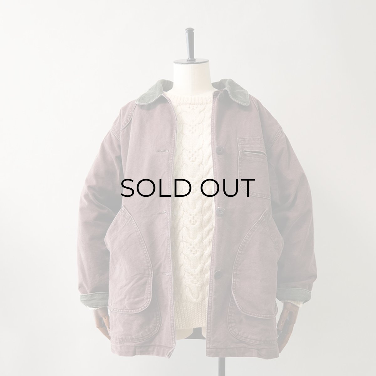 画像12: 〜90's L.L. BEAN COTTON CANVAS WOMEN'S HUNTING style JACKET with PRIMALOFT LINER (12)