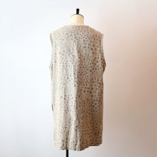 画像10: almia LINEN LEOPARD PRINT LONG N/S JACKET (10)