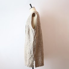 画像9: almia LINEN LEOPARD PRINT LONG N/S JACKET (9)