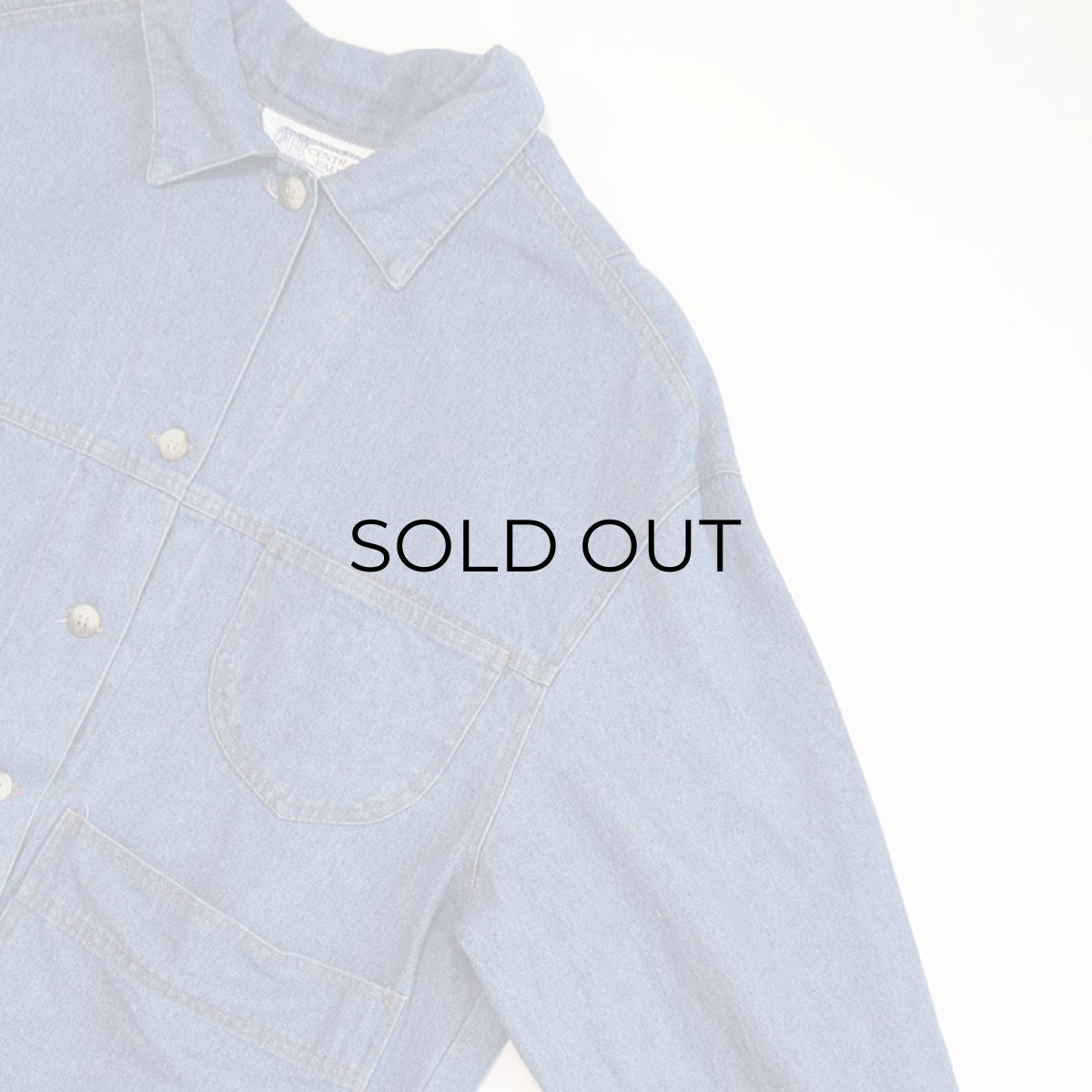 画像7: 〜90's CENTRAL FALLS DENIM ENGINEER style JACKET (7)