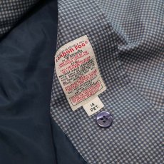 画像13: OLD LONDON FOG GINGHAM CHECK STAND FALL COLLAR COAT (13)