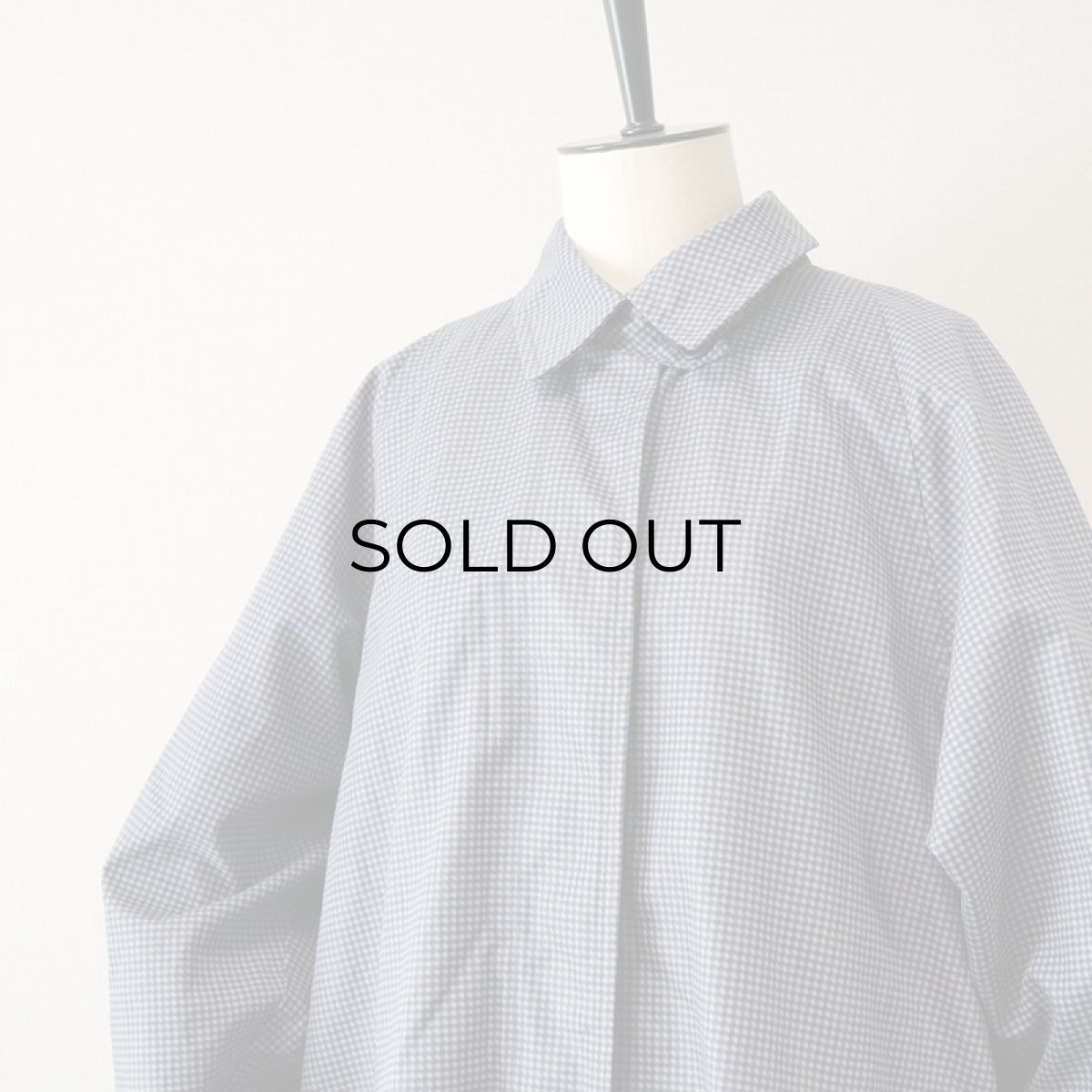 画像5: OLD LONDON FOG GINGHAM CHECK STAND FALL COLLAR COAT (5)