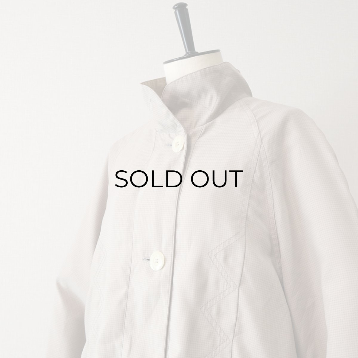 画像6: 80's Pizan HOUNDSTOOTH CHECK DESIGN HALF COAT (6)