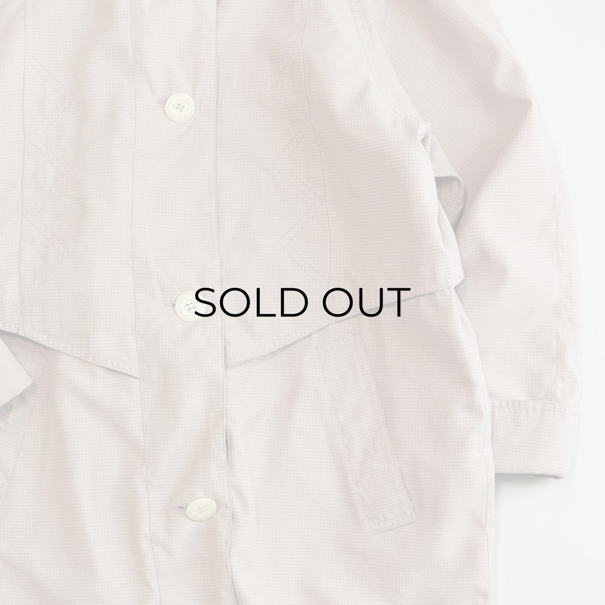 画像12: 80's Pizan HOUNDSTOOTH CHECK DESIGN HALF COAT (12)