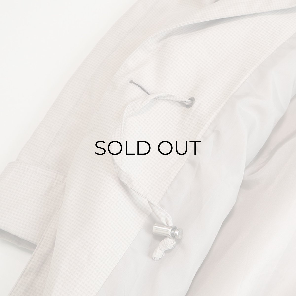 画像15: 80's Pizan HOUNDSTOOTH CHECK DESIGN HALF COAT (15)