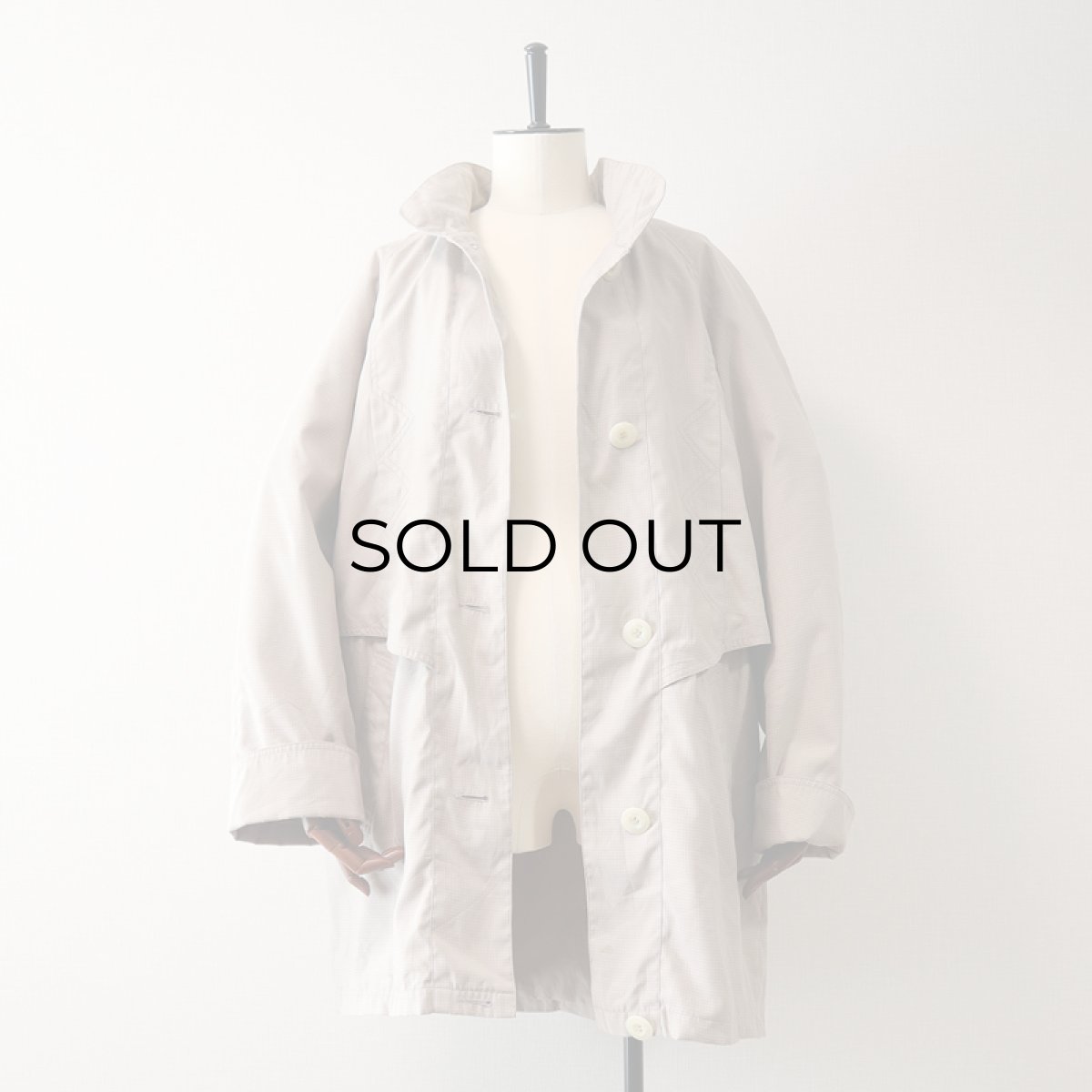 画像2: 80's Pizan HOUNDSTOOTH CHECK DESIGN HALF COAT (2)