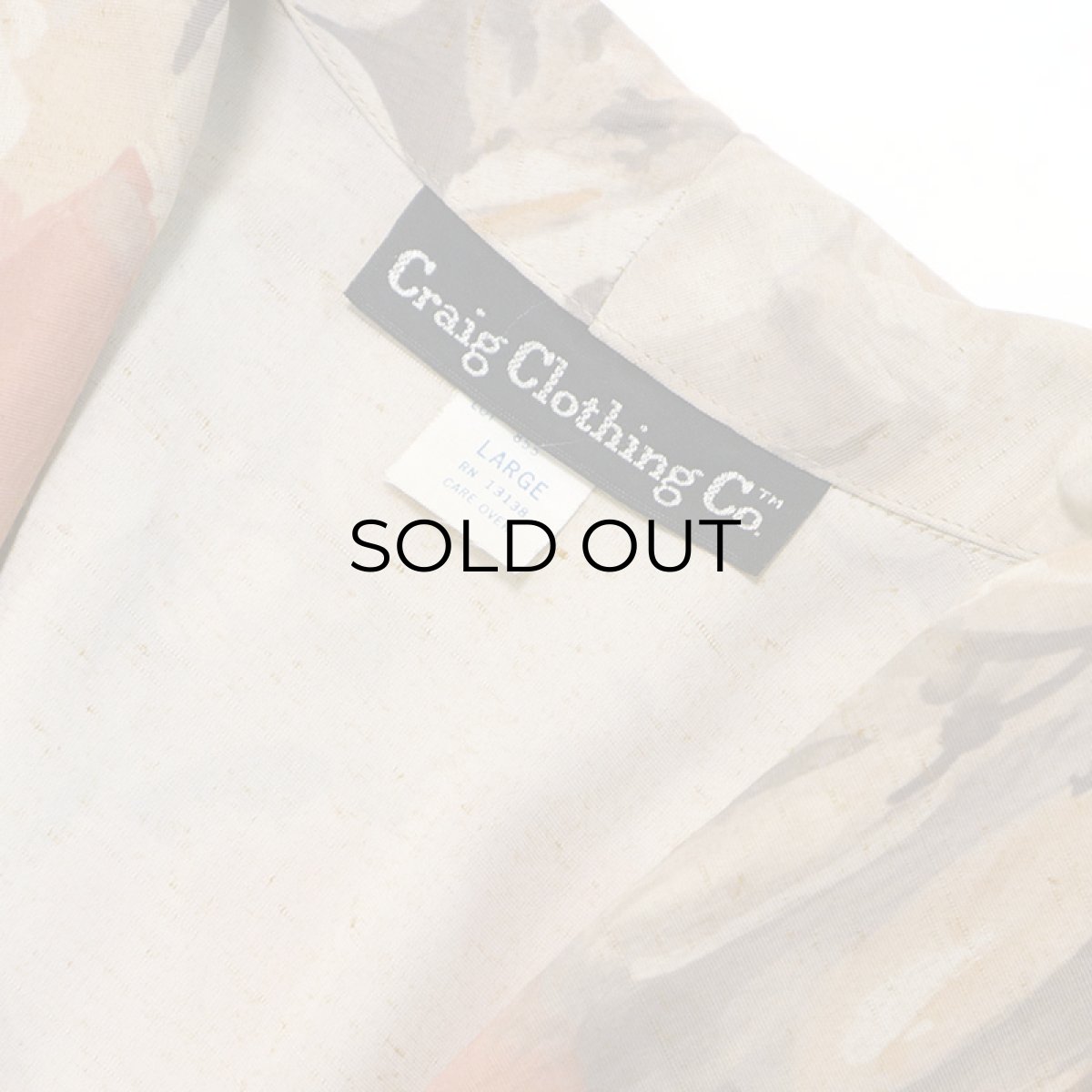 画像7: 80's Craig Clothing Co. RAYON ALL OVER PATTERN EASY JACKET (7)