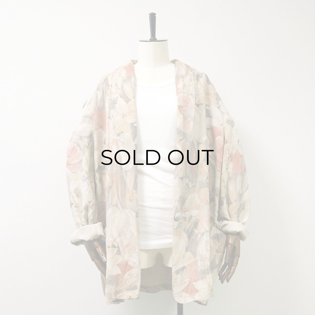 画像8: 80's Craig Clothing Co. RAYON ALL OVER PATTERN EASY JACKET (8)