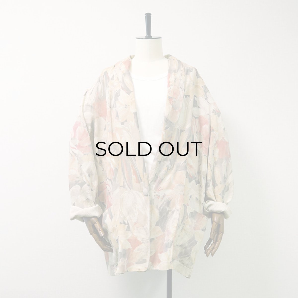 画像9: 80's Craig Clothing Co. RAYON ALL OVER PATTERN EASY JACKET (9)