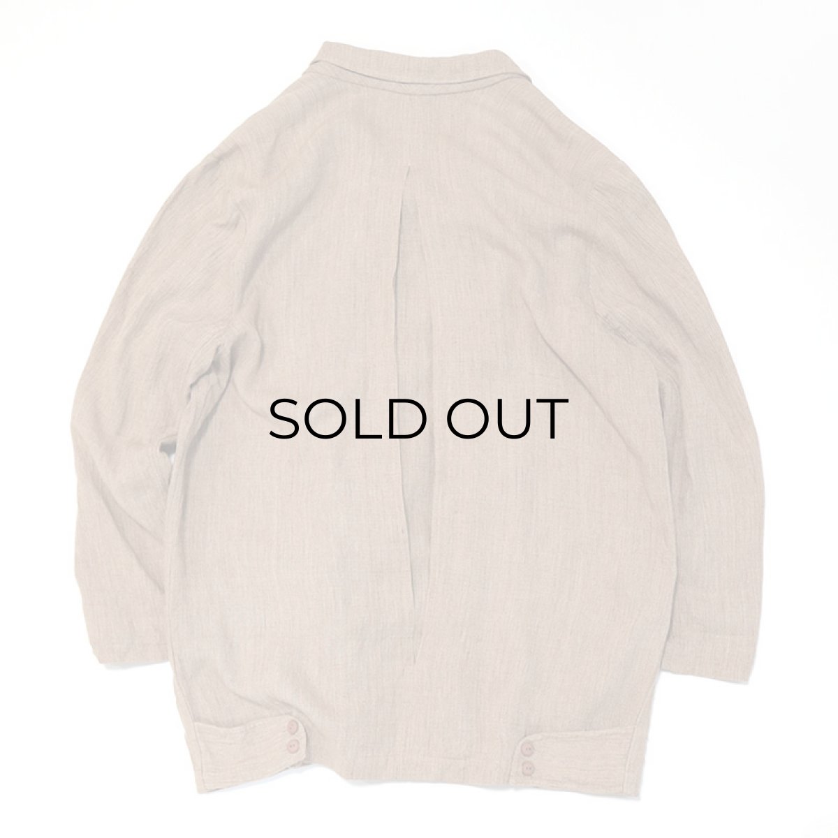 画像7: 80's CONDOR RAYON LINEN W-BREASTED EASY JACKET (7)