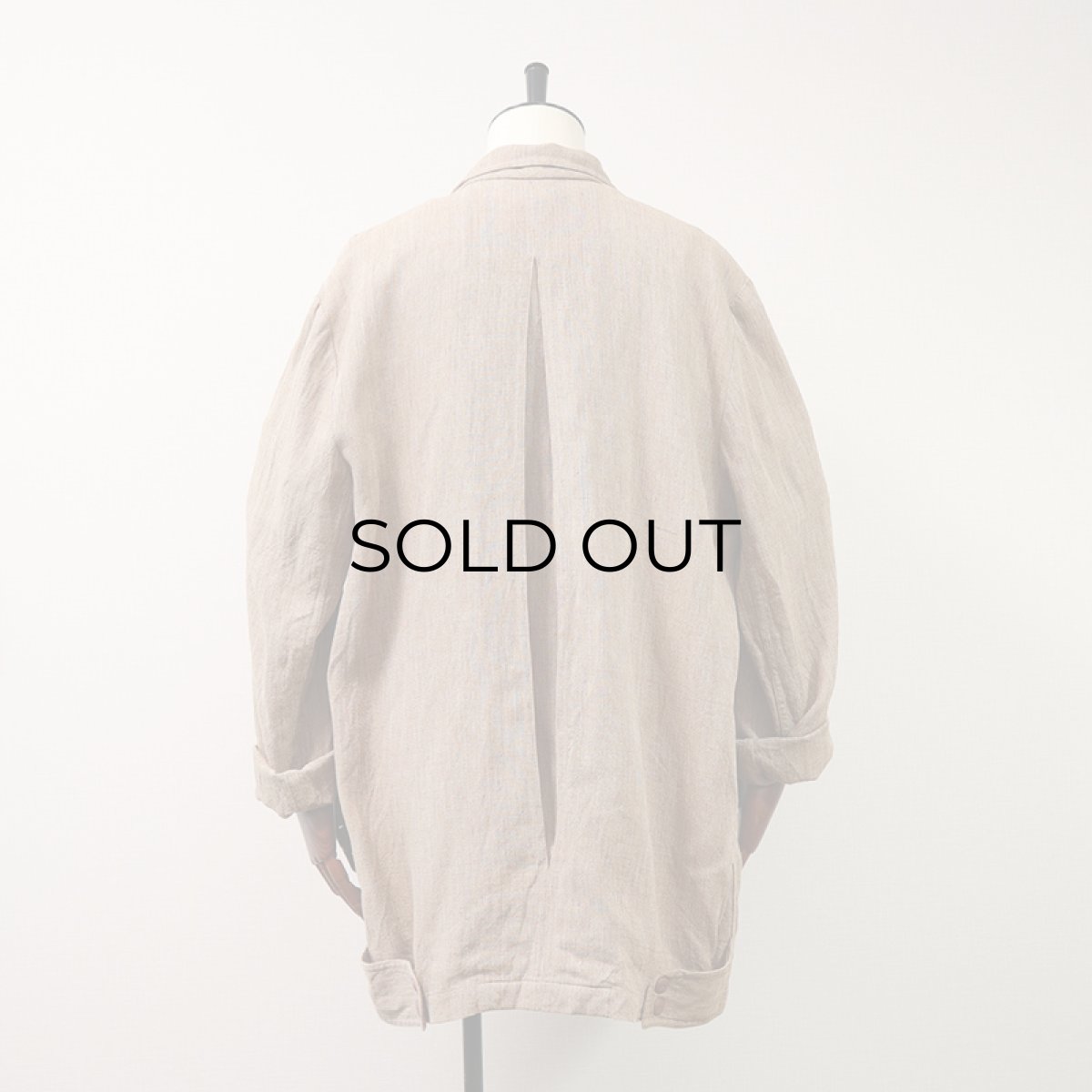 画像4: 80's CONDOR RAYON LINEN W-BREASTED EASY JACKET (4)