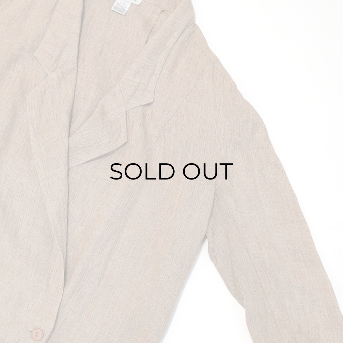 画像8: 80's CONDOR RAYON LINEN W-BREASTED EASY JACKET (8)