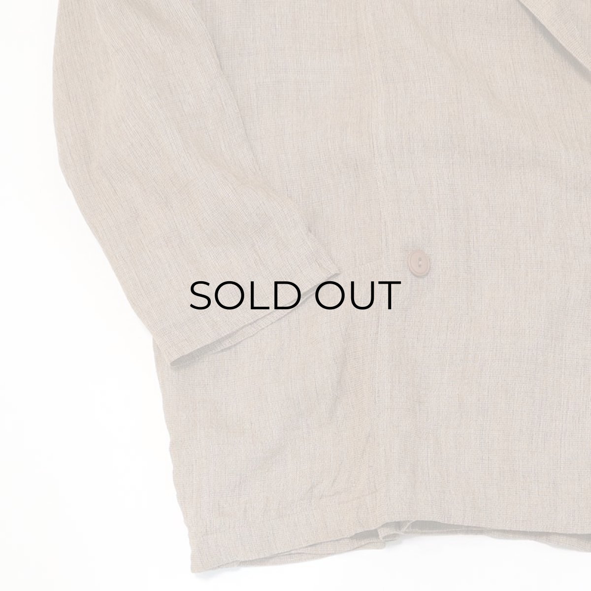 画像9: 80's CONDOR RAYON LINEN W-BREASTED EASY JACKET (9)