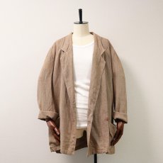 画像1: 80's CONDOR RAYON LINEN W-BREASTED EASY JACKET (1)