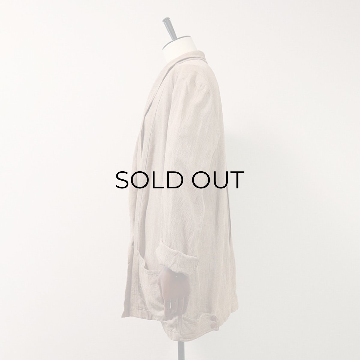 画像3: 80's CONDOR RAYON LINEN W-BREASTED EASY JACKET (3)