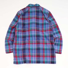 画像3: 80's Access INDIAN COTTON MADRAS CHECK EASY JACKET (3)