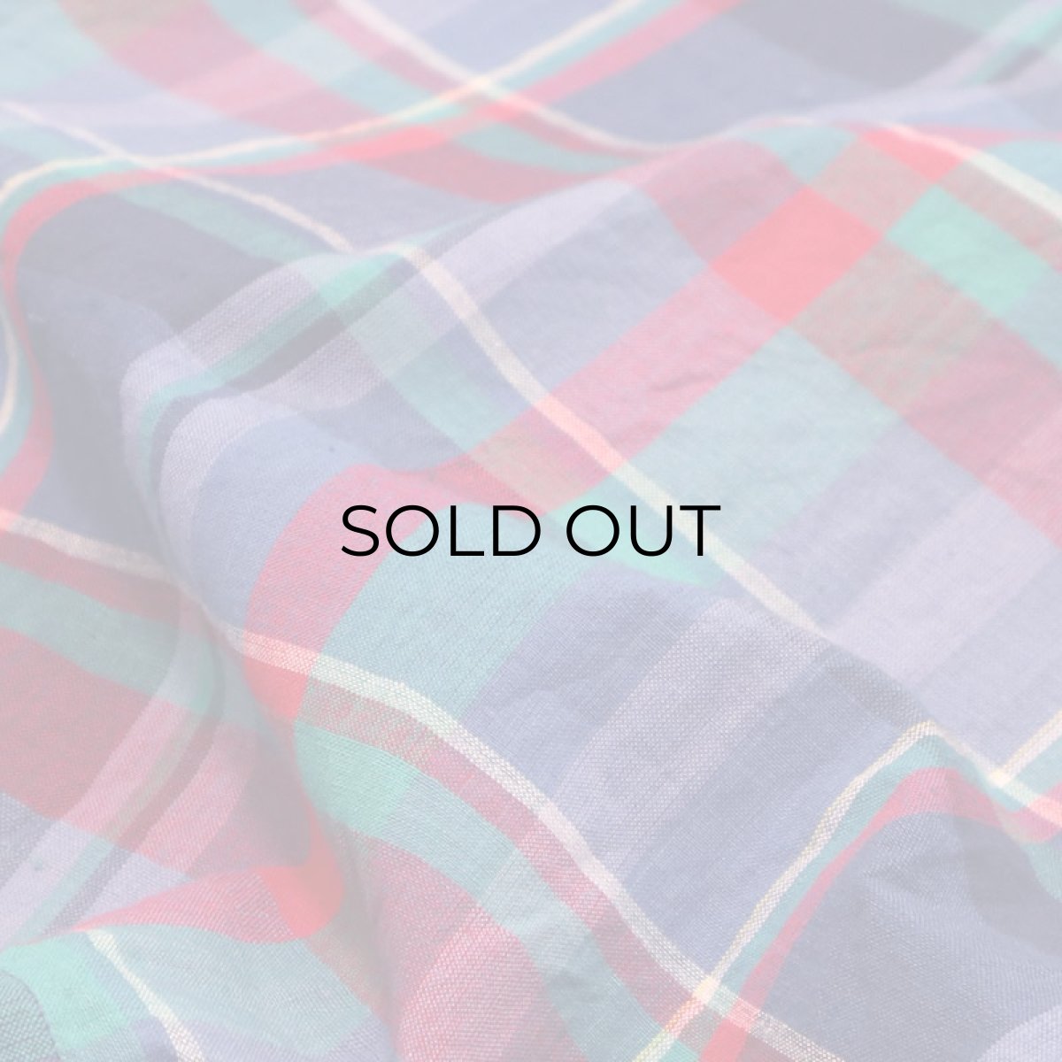 画像7: 80's Access INDIAN COTTON MADRAS CHECK EASY JACKET (7)