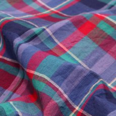 画像7: 80's Access INDIAN COTTON MADRAS CHECK EASY JACKET (7)