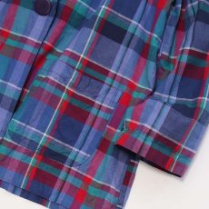 画像5: 80's Access INDIAN COTTON MADRAS CHECK EASY JACKET (5)