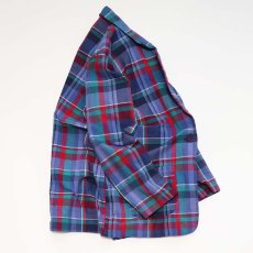 画像2: 80's Access INDIAN COTTON MADRAS CHECK EASY JACKET (2)