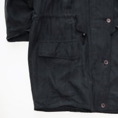 画像10: 80's MARCA SILK PADDING DESIGN HALF COAT (10)