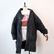 画像4: 80's MARCA SILK PADDING DESIGN HALF COAT (4)